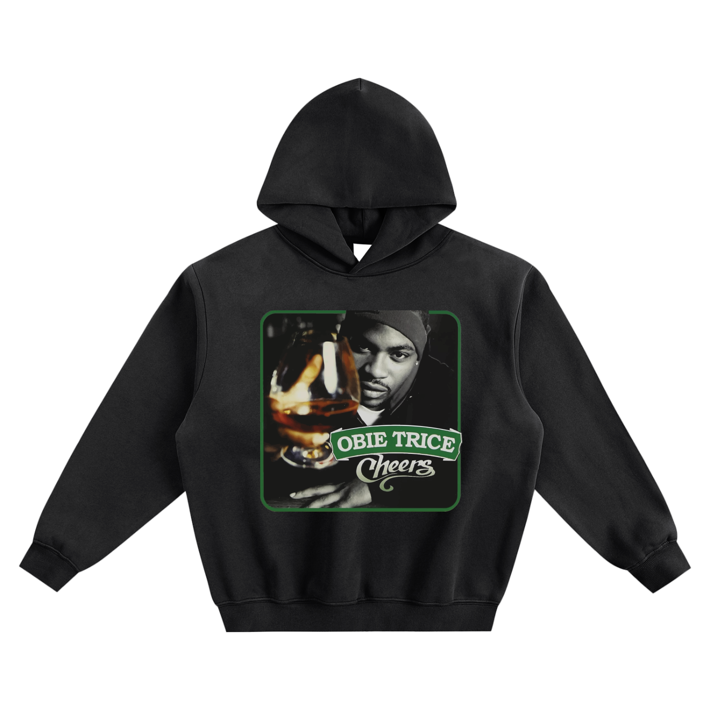 Cheers Album Boxy Hoodie