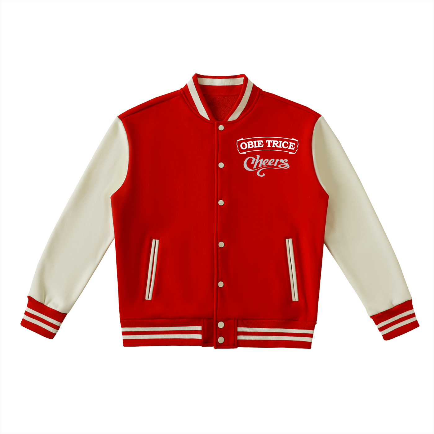 Cheers Fleece Varsity Jacket