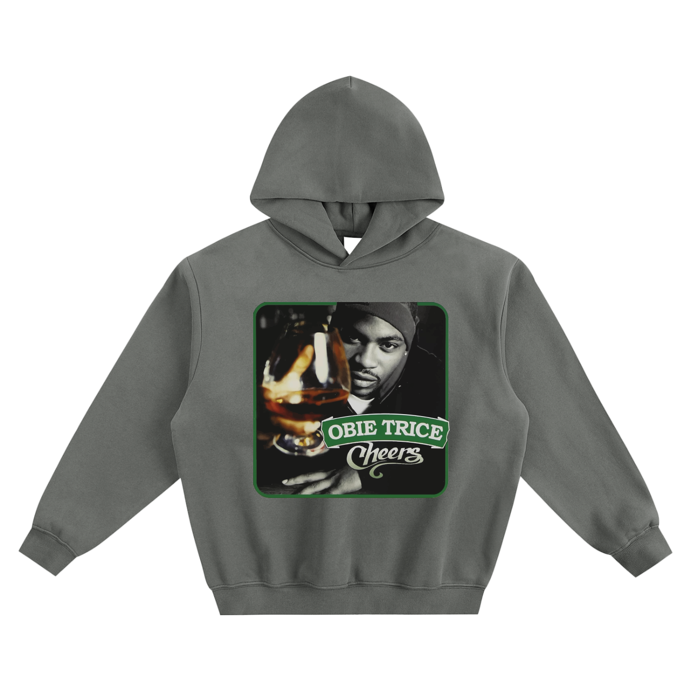 Cheers Album Boxy Hoodie