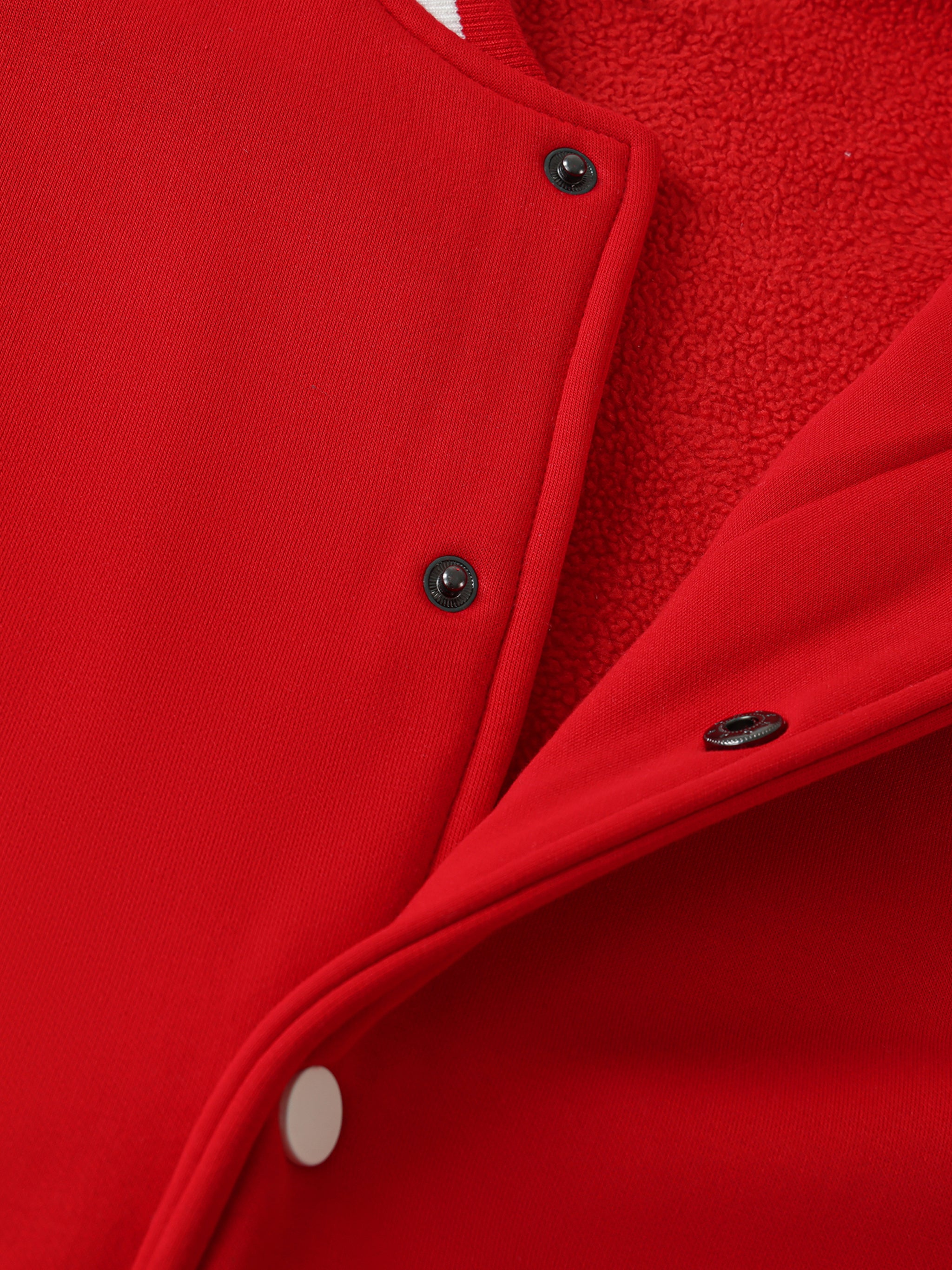 Cheers Fleece Varsity Jacket